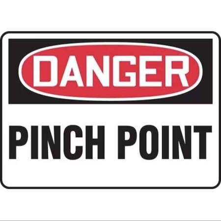 Accuform OSHA DANGER SAFETY SIGN PINCH POINT FRMEQM205VP FRMEQM205VP